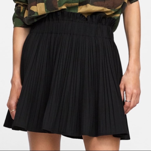 Zara Dresses & Skirts - Zara pleated mini skirt